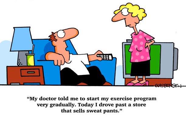 Don't be lazy.  Get active!  Moderate activity a day can reduce the risks of certain types of Cancer.