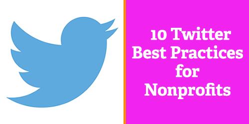 nonprofitorgs's tweet photo. 10 Twitter Best Practices for Nonprofits: http://t.co/fSRcrbJU0e http://t.co/t6VQ7cNUqo