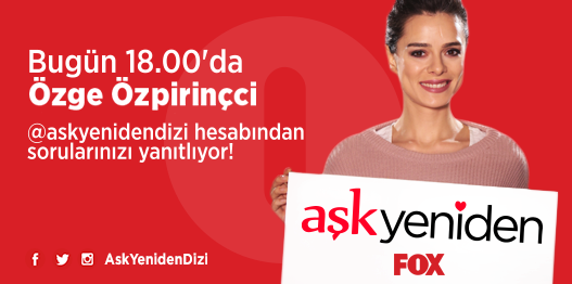 egzOzpirincci's tweet photo. “@AskYenidenDizi: Sorularını #AşkYeniden etiketiyle sor, @RayMalifalitiko Özge Özpirinçci'den yanıtını alsın =) http://t.co/fS819llPbX”