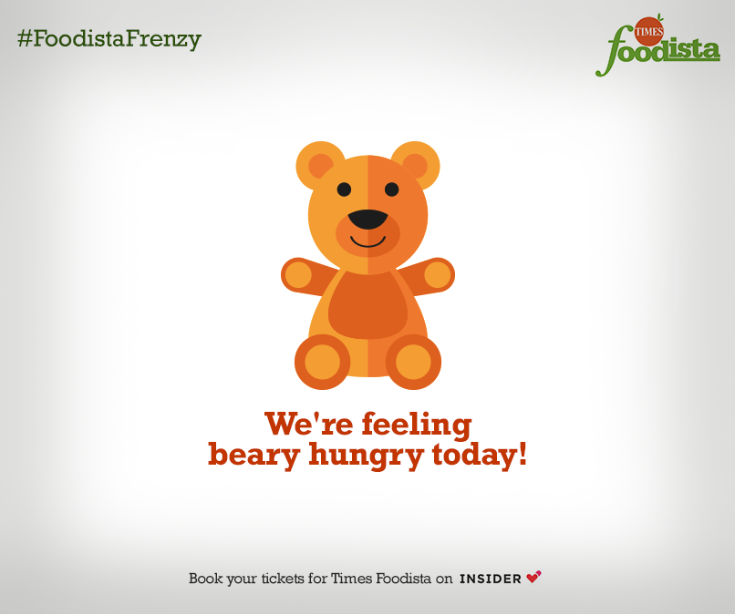 #HappyTeddyBearDay! That calls for a bear hug for all you foodies! :D #FoodistaFrenzy