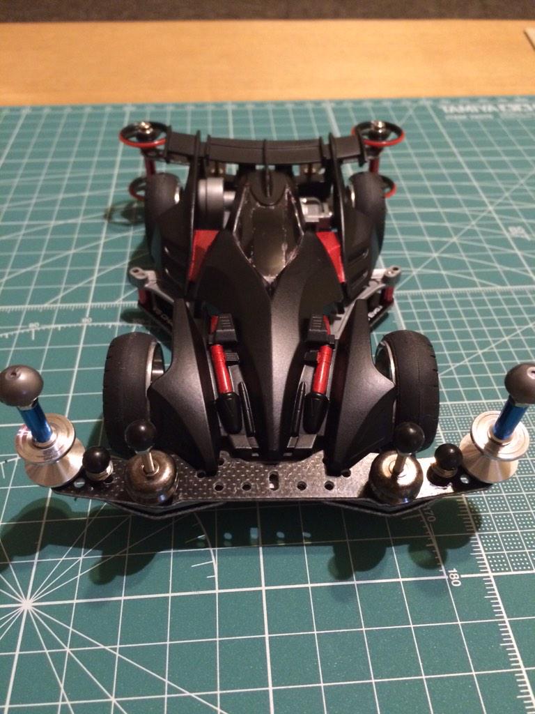 フロントに2段アルミローラーとマスダンパーを取り付けてみた！！リア