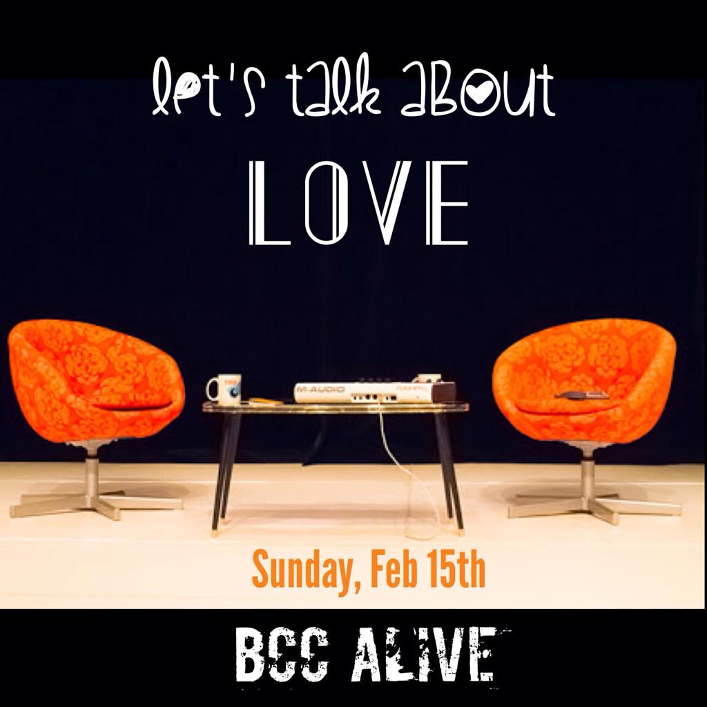 BCitichurch's tweet photo. Let's be in church this sunday because we r going to have a talk show about LOVE. So, feel free to ask. See u pals http://t.co/vKsSDNMEy5