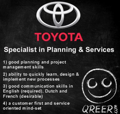Qreer's tweet image. Don&apos;t forget to apply for an amazing #management_job in @toyota_europe 
qreer.com/jobs/view/5366…
#Design_Engineering