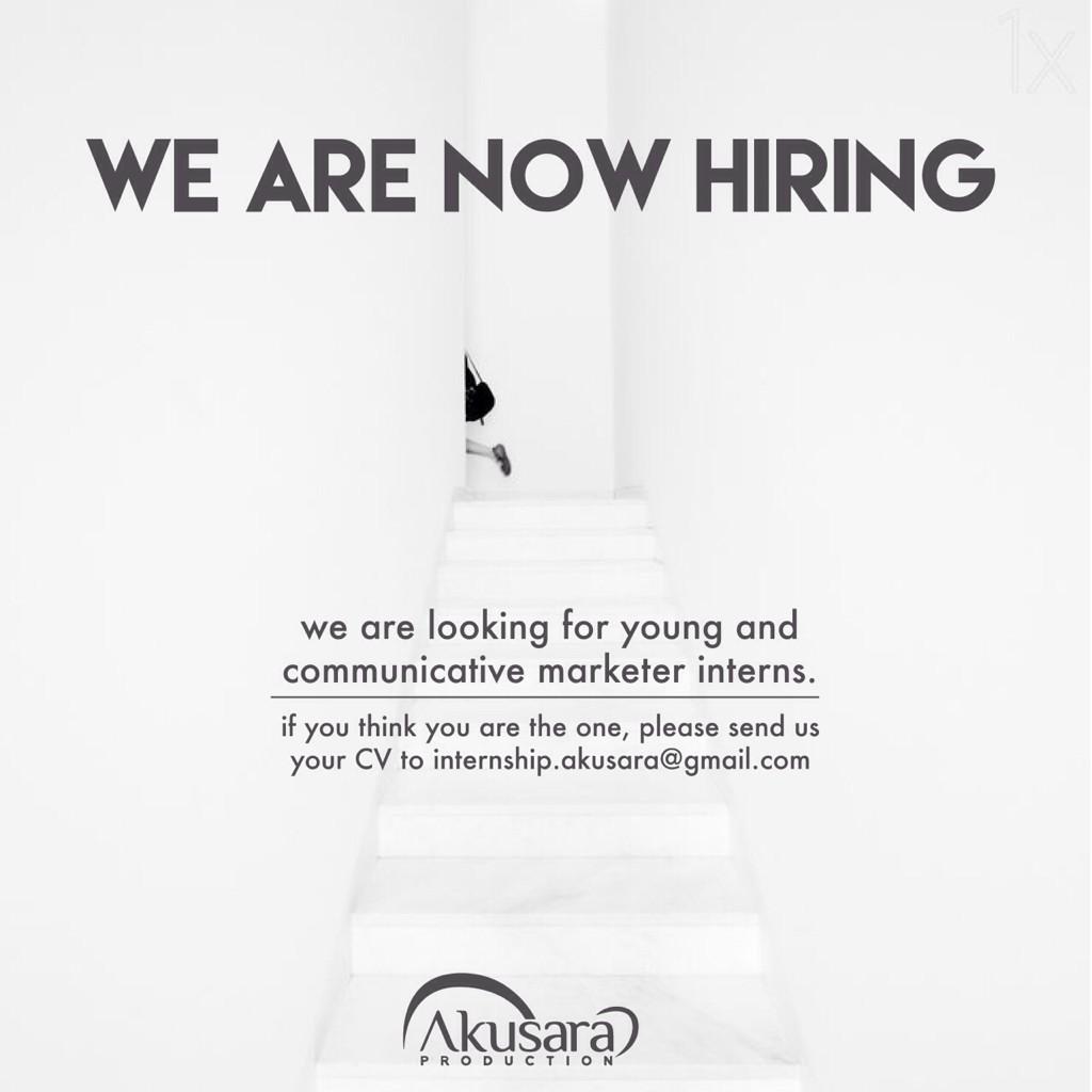 arthaMSoe's tweet photo. 6 hari lagi! ayo kirim CV mumpung msh ada kesempatan! http://t.co/YW2E8POg72
