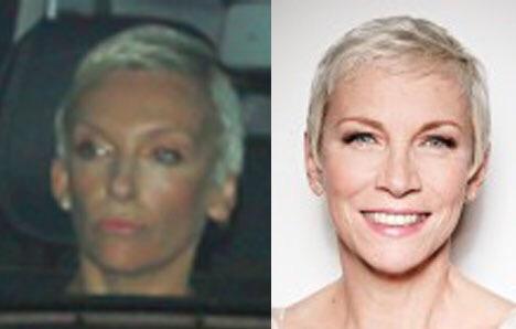 FaceDetective's tweet image. Ummmm, no one told me Toni Collette was doing an Annie Lennox biopic (she's not really, it's just a joke!)