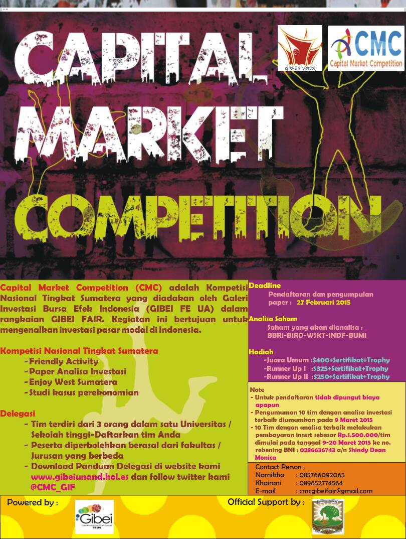 CMC_GIF's tweet photo. Hai tmn2 @unrika_batam  Pndaftaran CMC udh H-17. Yg blum dftar buruan cek @CMC_GIF .Ditunggu di Ranah Minang ya :D http://t.co/XtMSIC5RqI