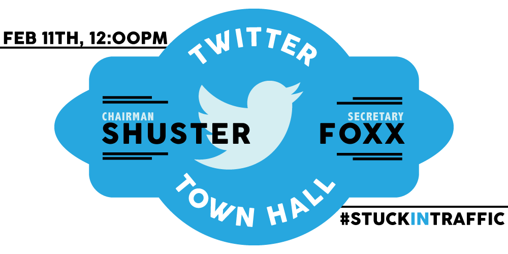 TransportGOP's tweet image. We're all in the transportation business. Join @SecretaryFoxx &amp;amp; I TOMORROW @ 12 noon ET at #StuckInTraffic.