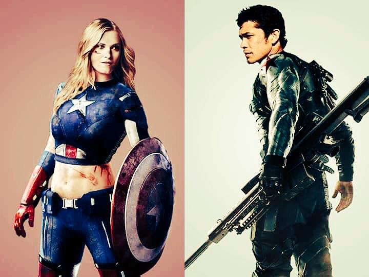jt_likeahero's tweet photo. #BraveCap 👇😂 #marvel #The100 #bellarke Captain America arrived on set !!!! http://t.co/zNZkQtbOLV