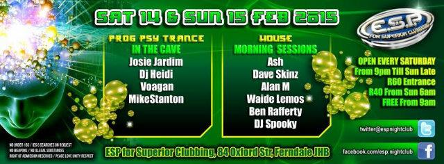 DJMikeStanton's tweet photo. Valentine Weekend @ESPNightClub with @JosieJardim_DJ. , @DJHeidiSA. @voagan_dj  followed by @MikeStanton http://t.co/78HhNw7a3x