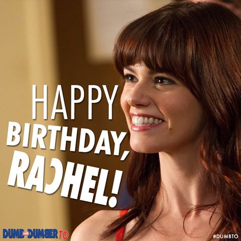 Happy Birthday Rachel Melvin! 