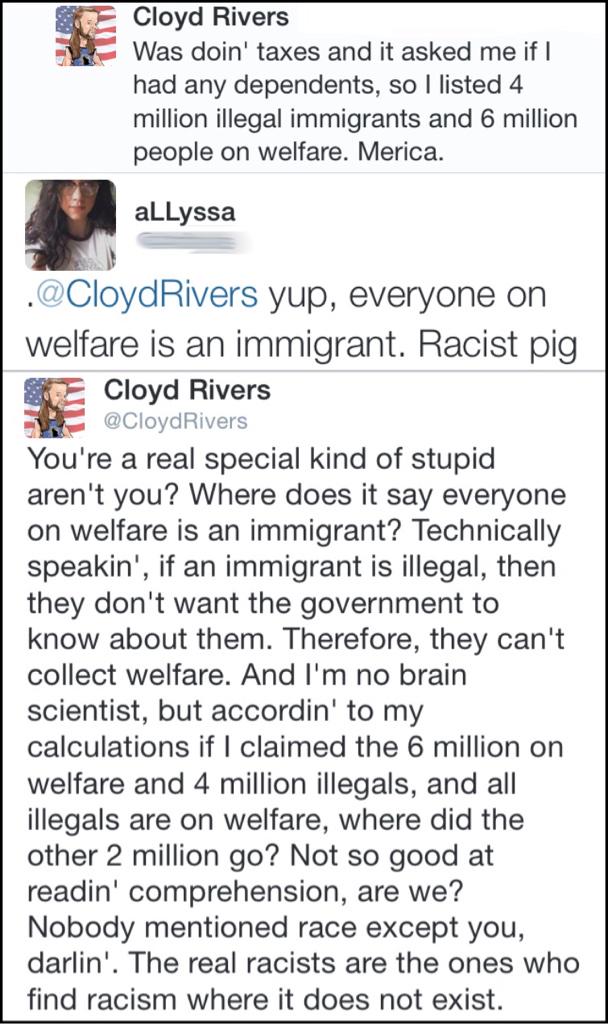 CloydRivers's tweet photo. You can't fix stupid, you can only hope to contain it. Merica. http://t.co/yY7qT6204M