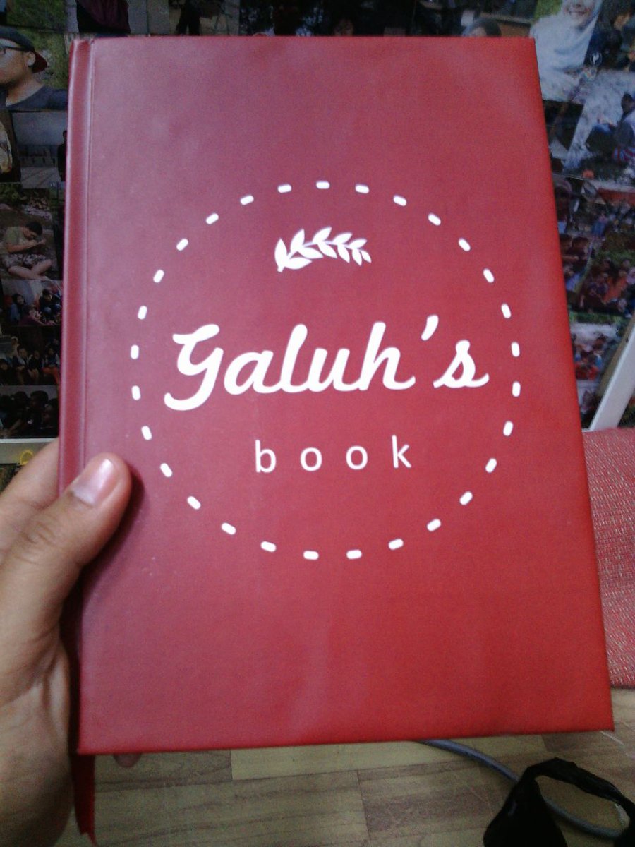 dan ini penampakan dari notebook nya :D