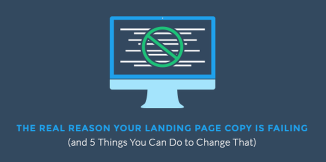 The Real Reason Your Landing Page Copy Is Failing (and 5 Things You Can Do to Change That) bit.ly/1DePhpp