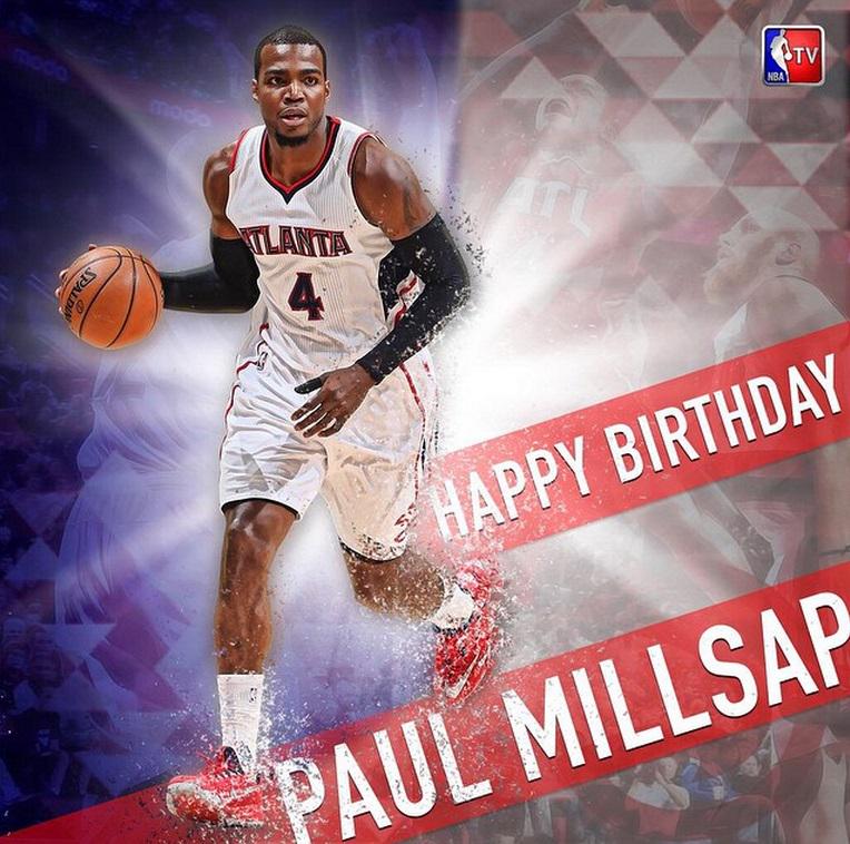 Happy Birthday Paul Millsap! 