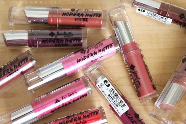 SlashedBeauty's tweet photo. The @jordanamakeup #ModernMatte lipsticks will change the way you think about mattes. Review: http://t.co/uPxKvZaavc http://t.co/HgSv3qSoYR