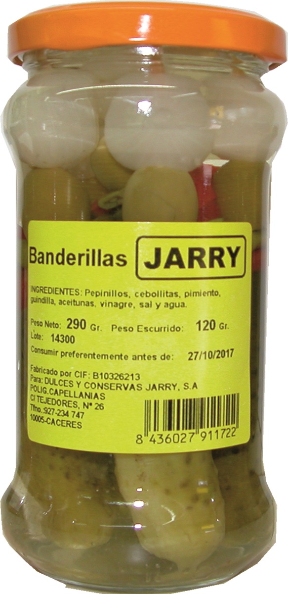 ConservasJARRY's tweet photo. Aquí están nuestras banderillas. Riquísimas!!!!!! http://t.co/NJZ26X4pQs