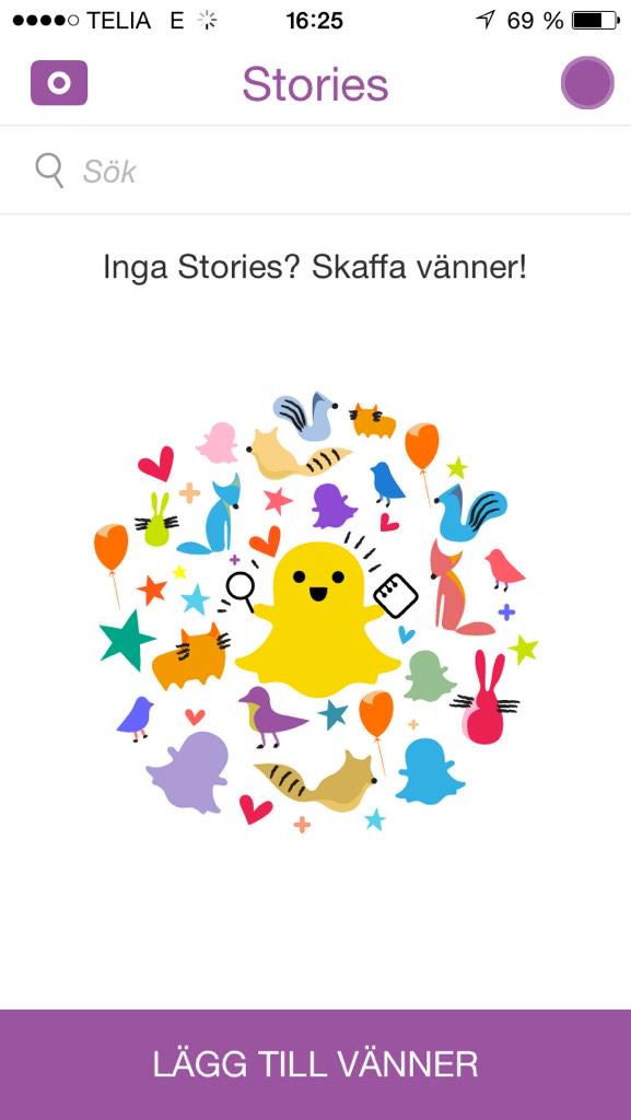 Tack snapchat, men jag gör så gott jag kan..