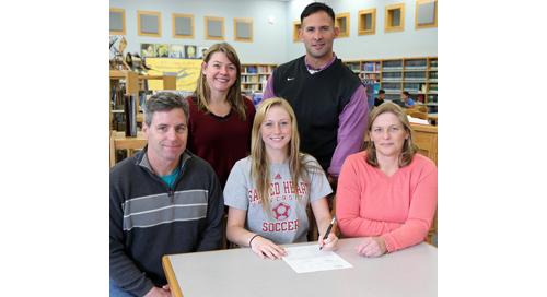 TuckerAthletics's tweet photo. Nikki Zurawski signed a national letter of intent, committing herself to the NCAA D-I team Sacred Heart University. http://t.co/VWcLGCGSJ2