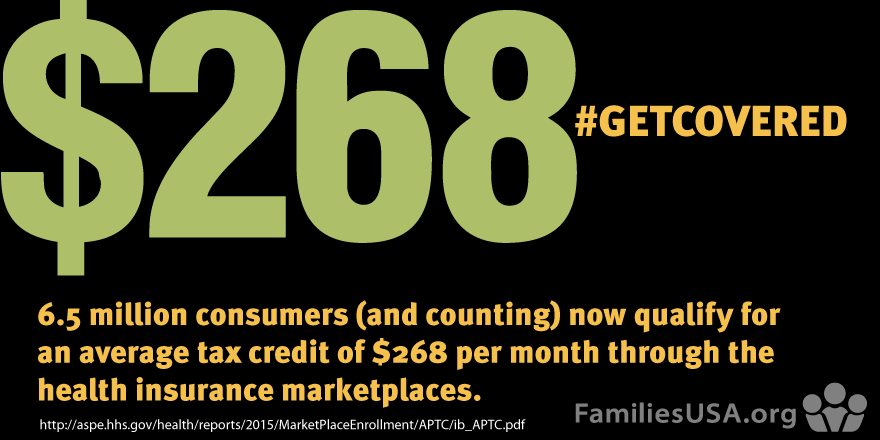 #ACA enrollment: Almost 6.5 million consumers qualify for an average subsidy of $268 per month