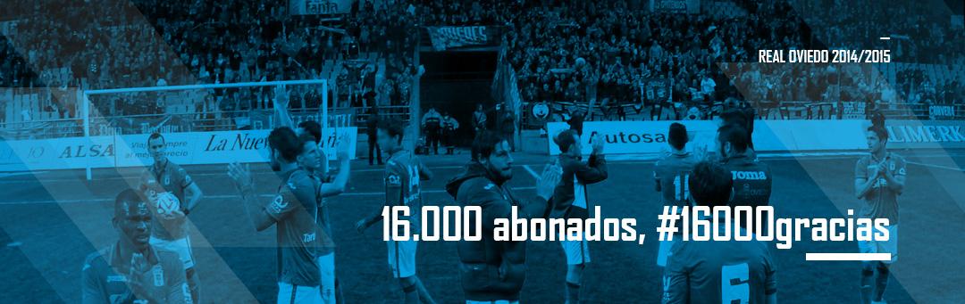 El #RealOviedo ha alcanzado la cifra de 16.000 abonados realoviedo.es/es/actualidad/… ¡#16000gracias!