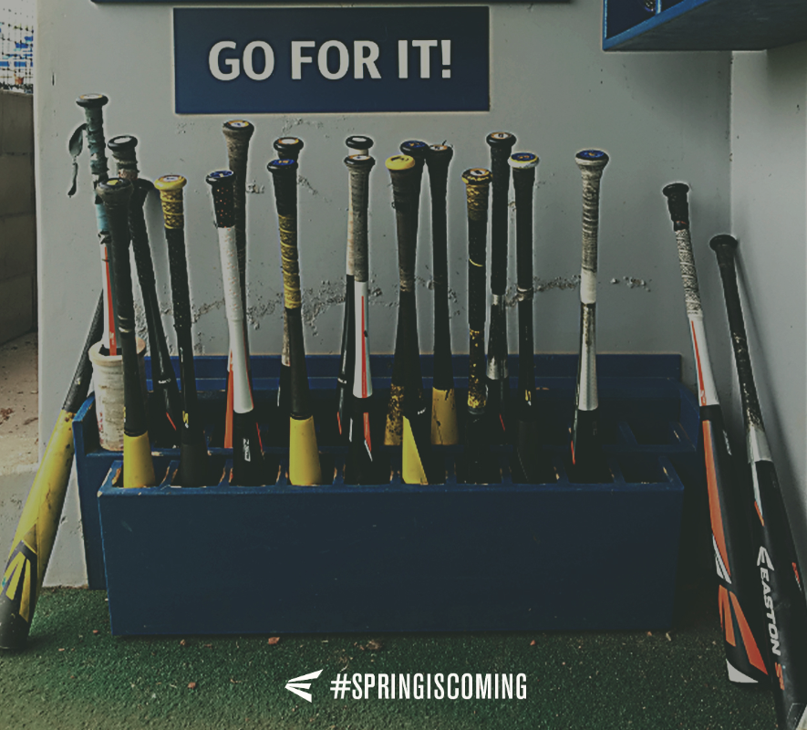 EastonBaseball's tweet photo. Load up the racks! #SpringIsComing #S2Z #S3Z #S1 http://t.co/fUqToxaDat