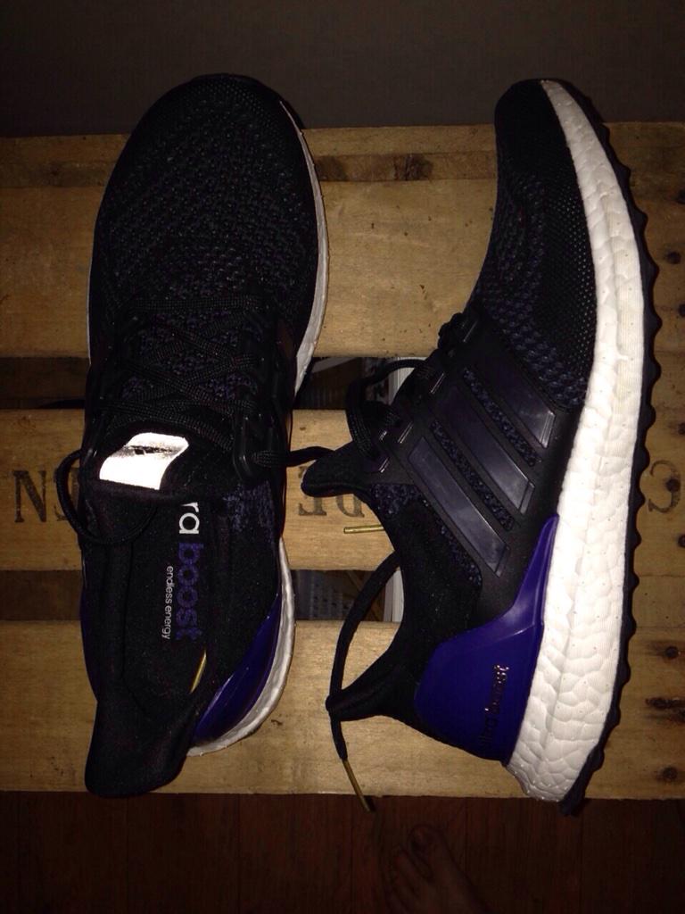 Thanks #adidas voor deze hele gave nieuwe #ultraboost. Zo even een testrondje maken!! #happy #allin #morgenindewinkel