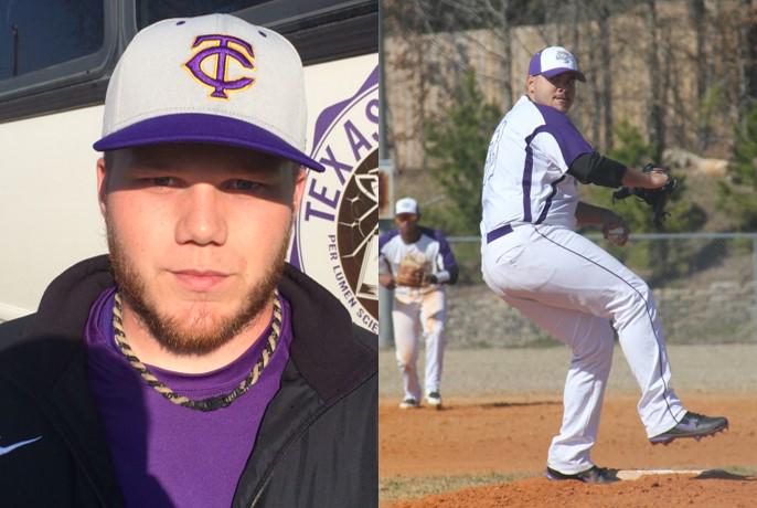 RRAC Sports (@rracsports) on Twitter photo RRAC baseball pow's Cade Thomason of <a href="/TXCAthletics/">TX College Athletics</a> and Emmanuel Pantaleon of <a href="/WileyAthletics/">Wiley Athletics</a>. RRAC baseball pow's Cade Thomason of <a href="/TXCAthletics/">TX College Athletics</a> and Emmanuel Pantaleon of <a href="/WileyAthletics/">Wiley Athletics</a>.