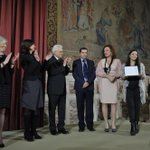 RT @Montecitorio: Il Presidente #Mattarella, @lauraboldrini e @SteGiannini premiano scuole vincitrici del concorso su #GiornodelRicordo htt…