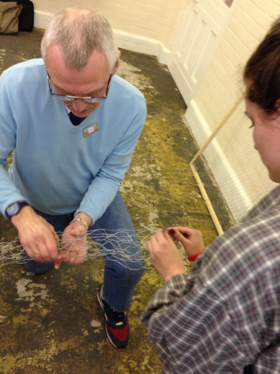 very productive 2nd session today @HooleComCentre building a base for our art piece &amp; sharing memories of Chester