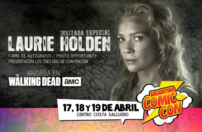 Laurie_Holden's tweet image. @davemorrissey64 and @Laurie_Holden are coming to @ArgenComicCon #ArgentinaComicCon #TheWalkingDead http://t.co/DYblgPY8Nj”