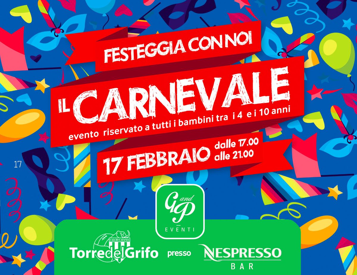 Un’ esplosione di colori, musica e tanto divertimento per festeggiare il carnevale. 
Info 347.7903654