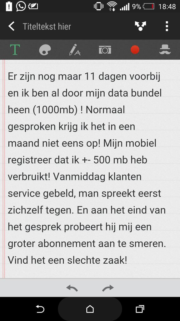 DWieren's tweet photo. @vodafoneNL slechte service !! Onwijs hoog dataverbruik totaal onterecht! #slechtezaak #vodafone http://t.co/5zaT0PcFl0