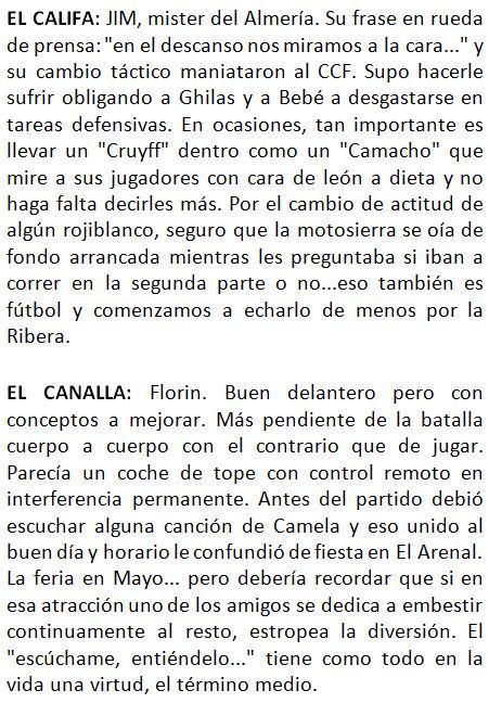 EmilioLeivaProfesor (@emilioleivaprof) on Twitter photo Vuelven "Las notas de Don Manué" de nuestro amigo Manuel Ángel (<a href="/mangelgalan/">manuel angel</a>) sobre el #CCFAlmeria.
¿Qué opinas? Vuelven "Las notas de Don Manué" de nuestro amigo Manuel Ángel (<a href="/mangelgalan/">manuel angel</a>) sobre el #CCFAlmeria.
¿Qué opinas?