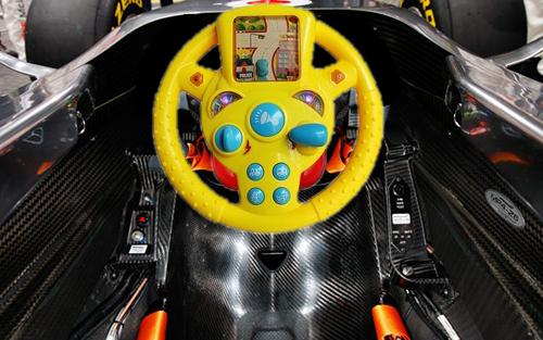 ricopenteadof1's tweet image. @ToroRossoSpy developed a new steering wheel for @MaxVerstappen3! #Just4fun #FastKid #NewHero  via @theJudge13Twts