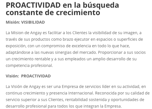 AngayContract's tweet photo. La Misión de Angay es facilitar a los Clientes la visibilida de su image, a través de sus produc como brazo ejecutor http://t.co/CYMILBJTQu