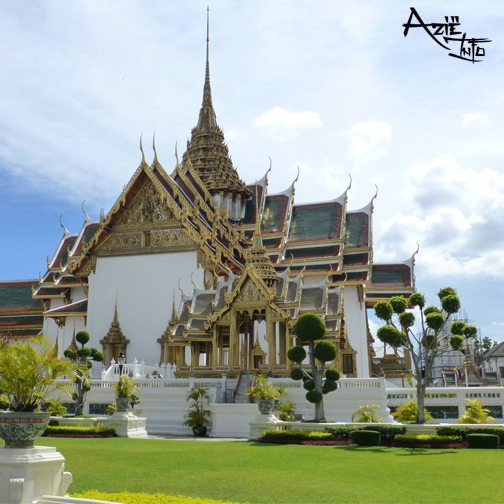 Wist je dat het totale Grand Palace in Bangkok maar liefst 218.400 vierkante meter omvat? #bkk #Bangkok