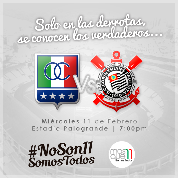 MasQue11st's tweet photo. Encuesta MásQue11: ¿El Once Caldas va a remontar la serie ante Corinthians? 
RT si remontamos, FAV no remontamos. http://t.co/SYalD2PQaT