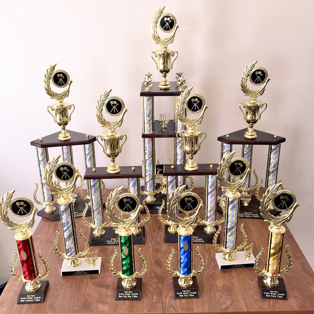 KappaSigmaKent's tweet photo. Can't wait to see what chapters win these trophies on Friday the 13th! @2015GMAs http://t.co/ggoUdjolFO