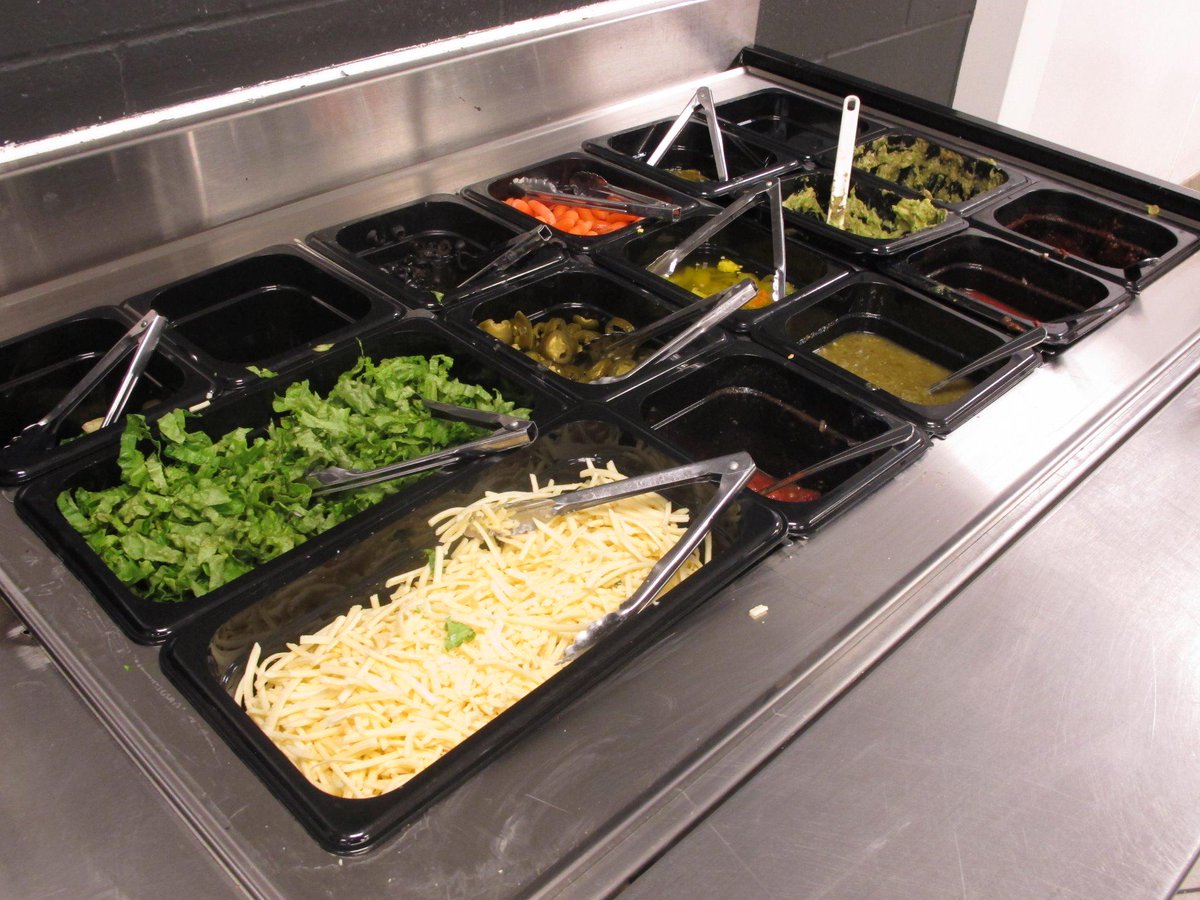 WorkAtTrek's tweet photo. Build your own burrito day, I think YES!! #onsitecafe #greatplacetowork #endlessoptions #workattrek #TheBarn http://t.co/7UVW6aMGSr