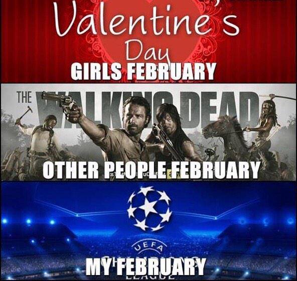 TheClubPark's tweet photo. February = Champions League http://t.co/DJHZHEVZLu
