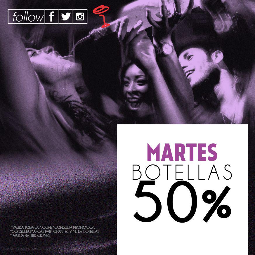 El día en que decimos "Por qué no". #BAREZZITO #ALWAYSFUN - #somosimpulza

Martes de botellas a mitad de precio.