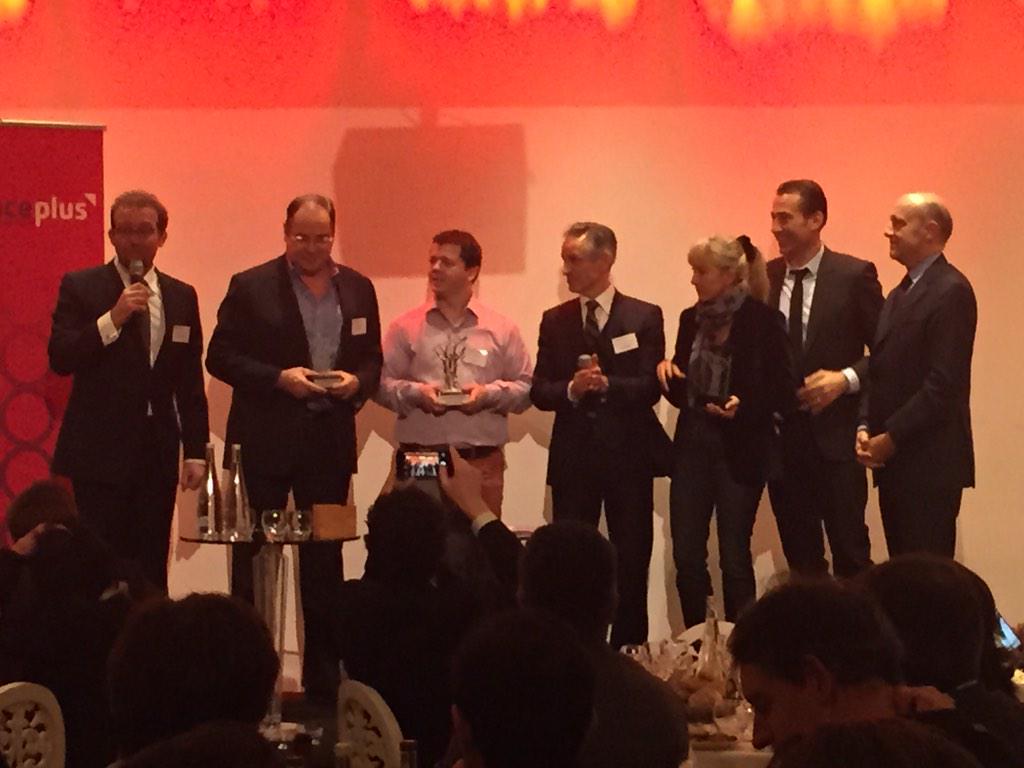 CroissancePlus's tweet photo. Bravo à @criteo , lauréat @Coyote_Officiel @Puressentiel, la France est entrepreneuriale #Tropheedecennie2015 http://t.co/bWRqEQWbQi