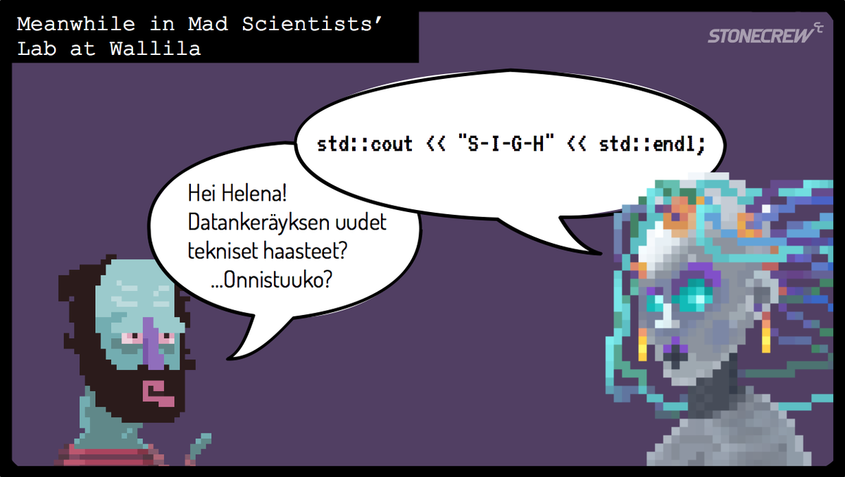 StoneCrewLtd's tweet photo. #industryhack #hackthecrane #comicstrip #IoT #teollinenInternet #industrialinternet #HELENA http://t.co/3C82Oj7UNZ