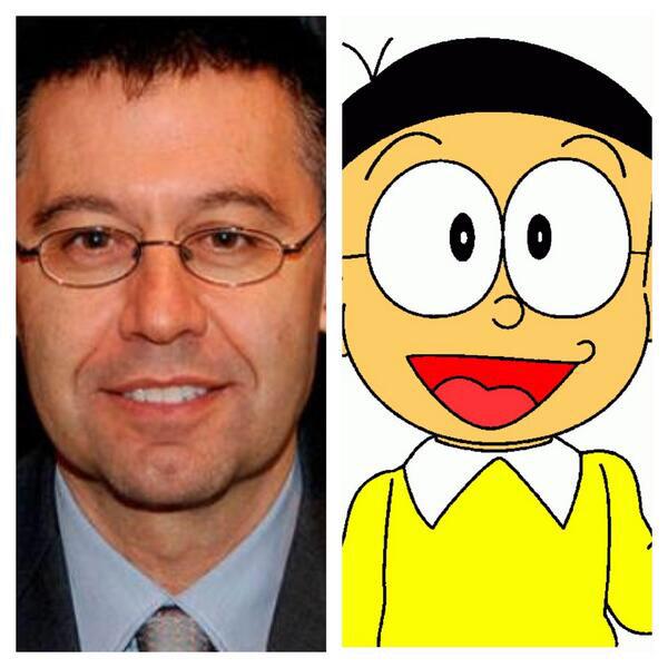 valentisanjuan's tweet photo. Joder, que lo de Uma Thurman no es un caso aislado! NOBITA también se ha operado! http://t.co/aqb93nJlOV