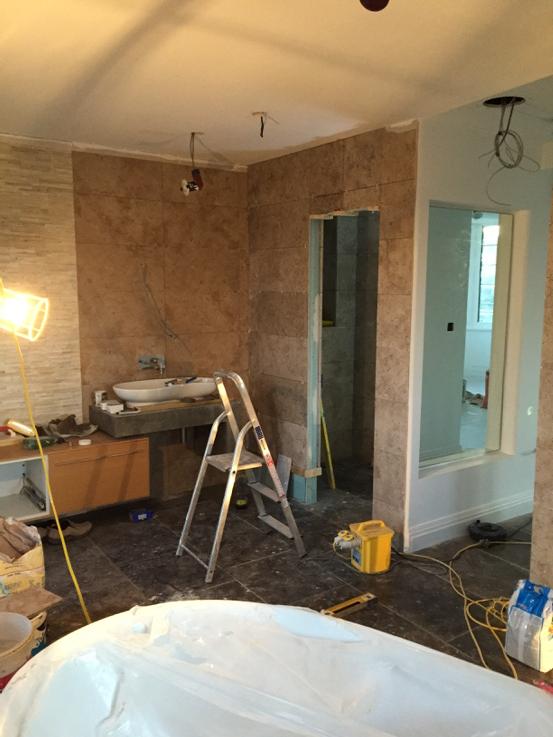 RPBSBuilding's tweet photo. Real stone tiles almost finished http://t.co/Jxu0S7LZpg