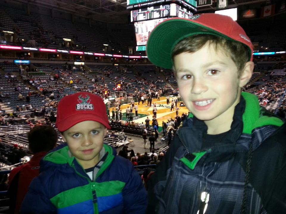 Fun to hear kids still talking about the come back at last night's game! #bucks