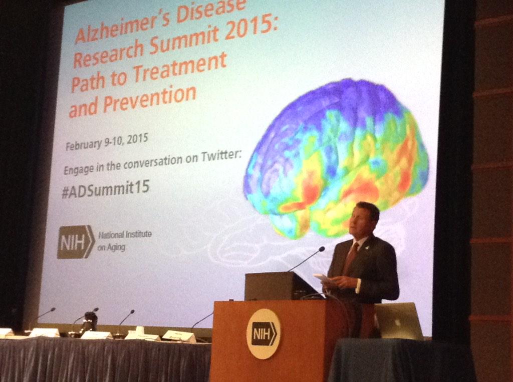 GillianAyling's tweet photo. Dr Dennis GIllings celebrating global success on dementia since the 2013 Summit at #ADSummit15 @WorldDementia http://t.co/0sUMzJB4On