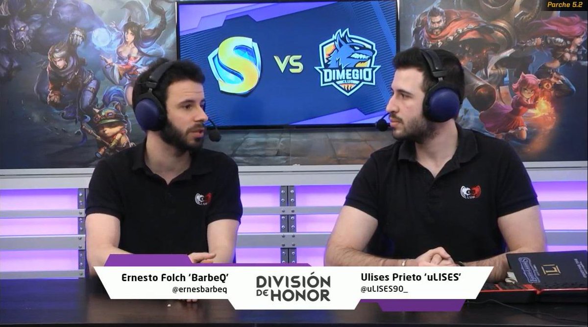 VideoJuegos4's tweet photo. Los jugadores de @TeamSalsaLoL se imponen a @Dimegioclub en la primera jornada de la temporada http://t.co/Ogz1wTciEK