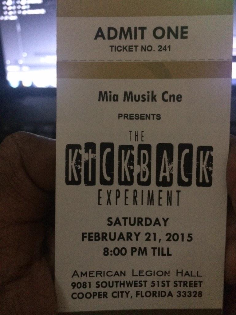 SBDASAINT's tweet photo. Next Saturday #KICKBACKEXPERIMENT HMU If u need tix http://t.co/UzqrFkC5ii