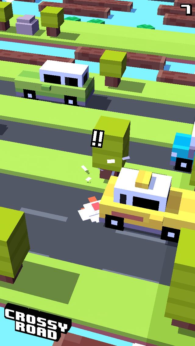 7 on #crossyroad. My top is 78. crossyroad.com
